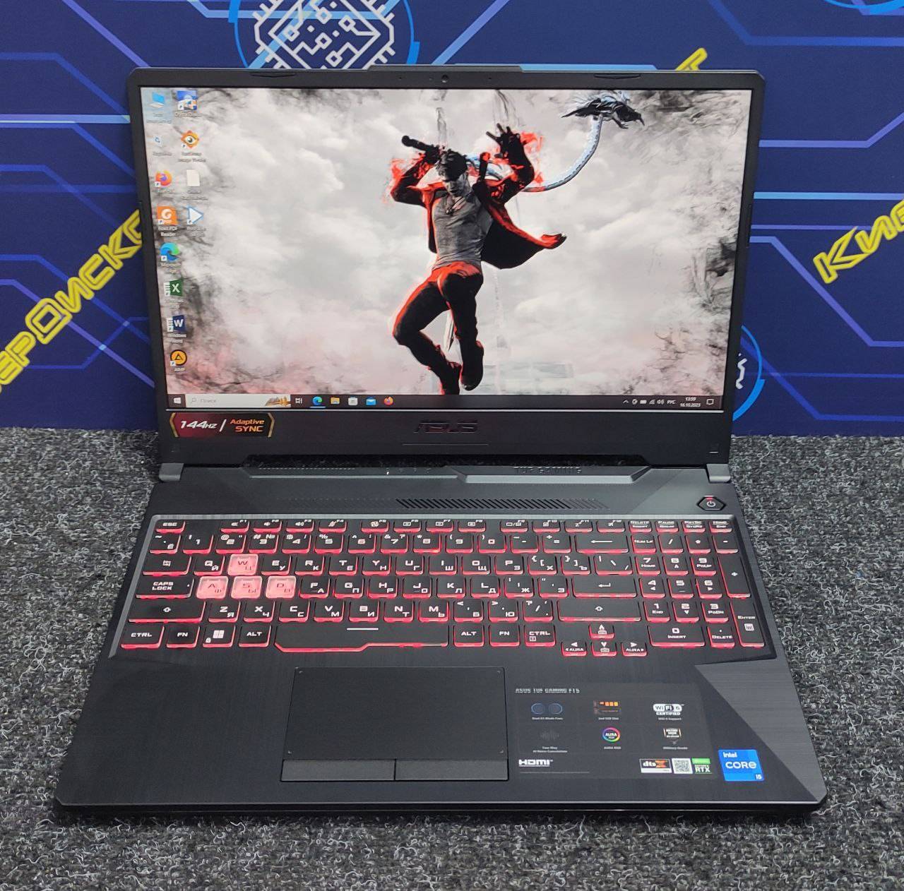 Игровой ноутбук Asus TUF Gaming F15 FX506HC-HN004 15.6